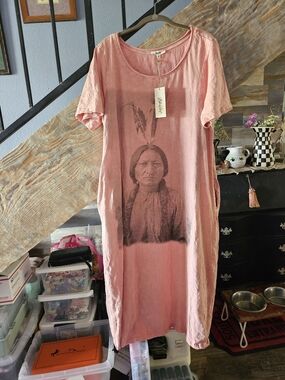 Sitting Bull Dress With Pockets